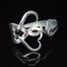 Fork Bracelet in Intertwining Hearts Design Number Two