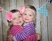 Big Sis Sister Little Sis Sister matching headbands