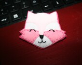 Rosey the Happy Raccoon Brooch