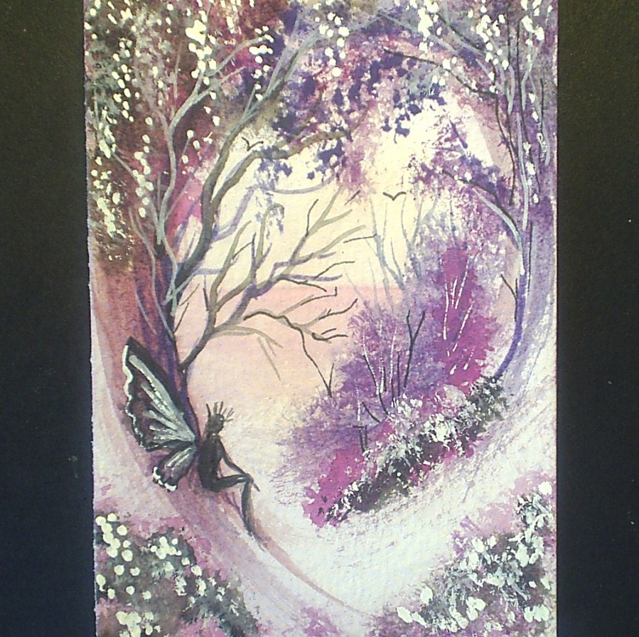 aceo fairy fantasy painting