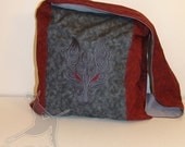 The Dark Wolf  Magical Monk Bag