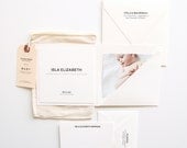 Isla: Baby Announcements & Stationery Set