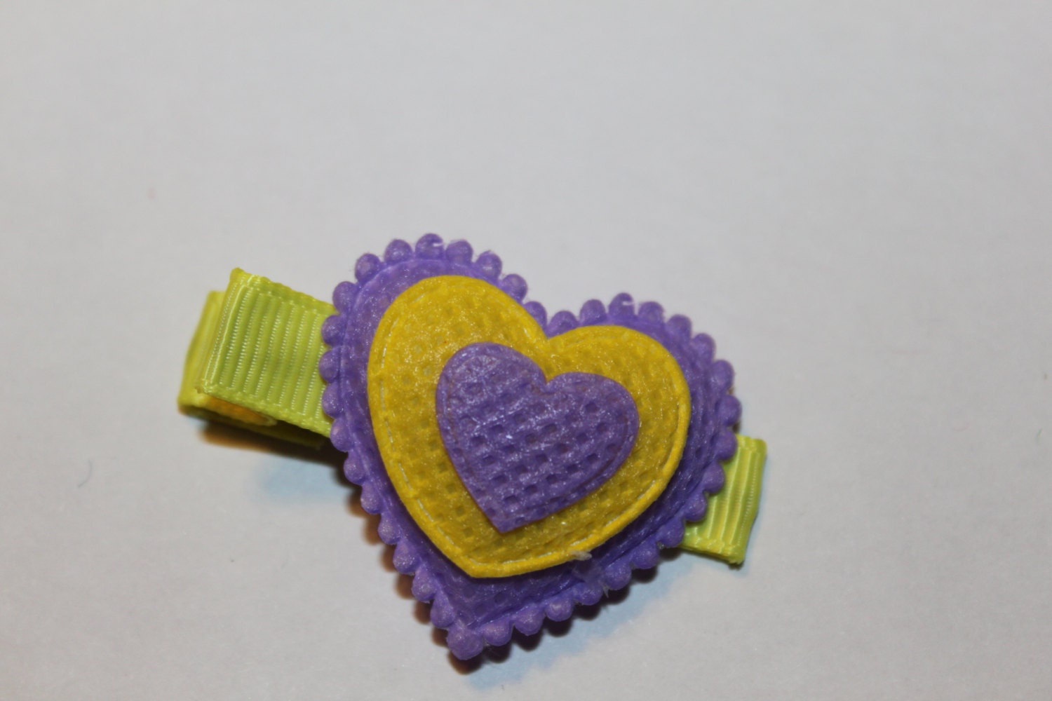 Heart Hair Clippie/non slip
