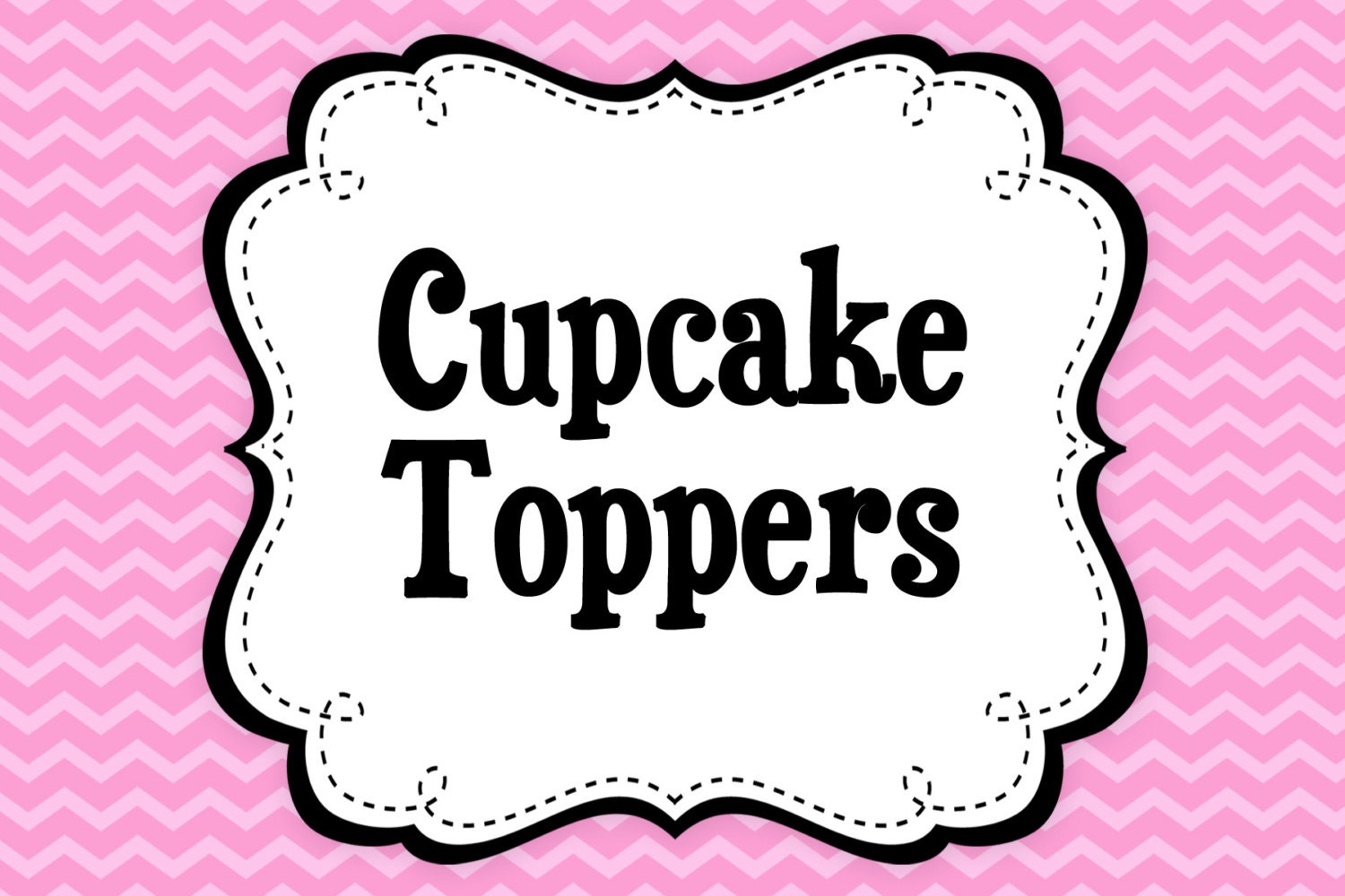 Matching Printable Cupcake Toppers Il_570xn