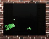 Angry Birds App Art - Monochrome