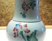 Vtg. Ginger Jar Urn Jug w/Lid Tea Caddy Porcelain Ceramic Lidded Cup Teacup Vase Serving Glass Set