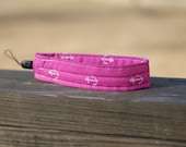 WRIST Strap in Hot Pink Anchors