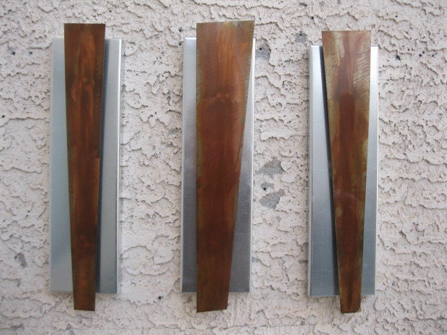 Abstract Metal Wall art sculpture  by Holly Lentz