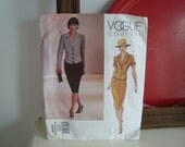 New UNCUT Vogue Couture 2629 Pattern Womens Plus Size 18 20 22