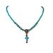 Day of the Dead necklace southwestern jewelry turquoise choker necklace unique jewelry Dia de los Muertos jewelry