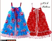 Penelope Pillowcase Girls Dress Pattern , 12m-12y, Sewing Patterns for Children, Baby, Toddler, Clothing Pattern,Handmade, Craft Supplies