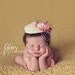Newborn Pillbox hat, Fascinator