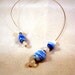 Mr. Blue Sky Beaded Bookmark