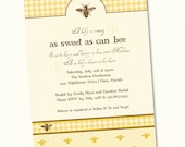 Bee Baby Shower Custom Printable Invitation Il_170x135