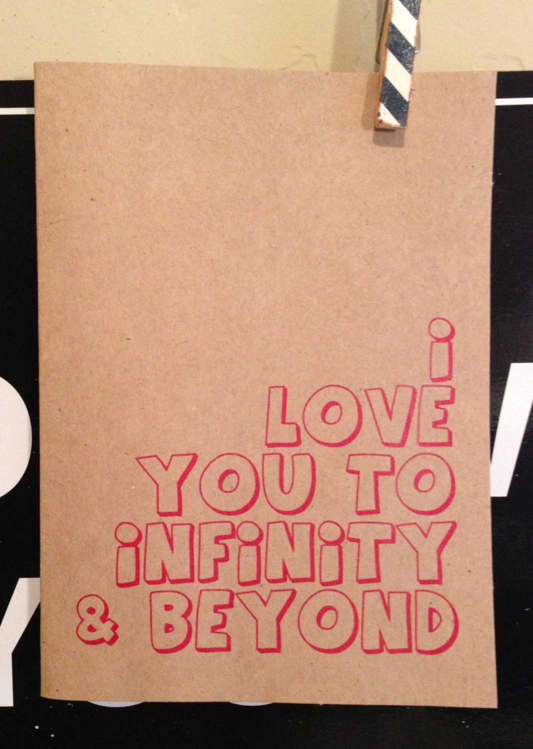 i love you to infinity and beyond. valentine's day card. love. valentines day. buzz lightyear. toy story.