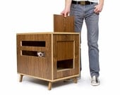 Mid Century Modern Dog Crate