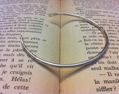 Sterling Silver Hammered Cuff