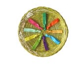 Summer Hair ties - Set of 9 Elastic Kont ties