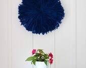 Indigo Blue Wool JuJu Hat