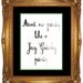 Ain't No Party like a Jay Gatsby Party - Gatsby Watercolor Black Ombre Text Quote Art