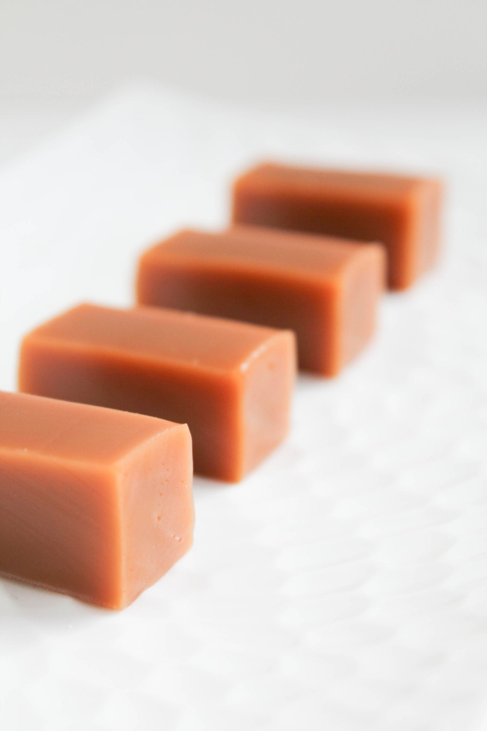 Old Fashioned Caramels - Delicious Handmade Vanilla Caramels - 1 lb in a Eco Friendly Wax Paper Bag