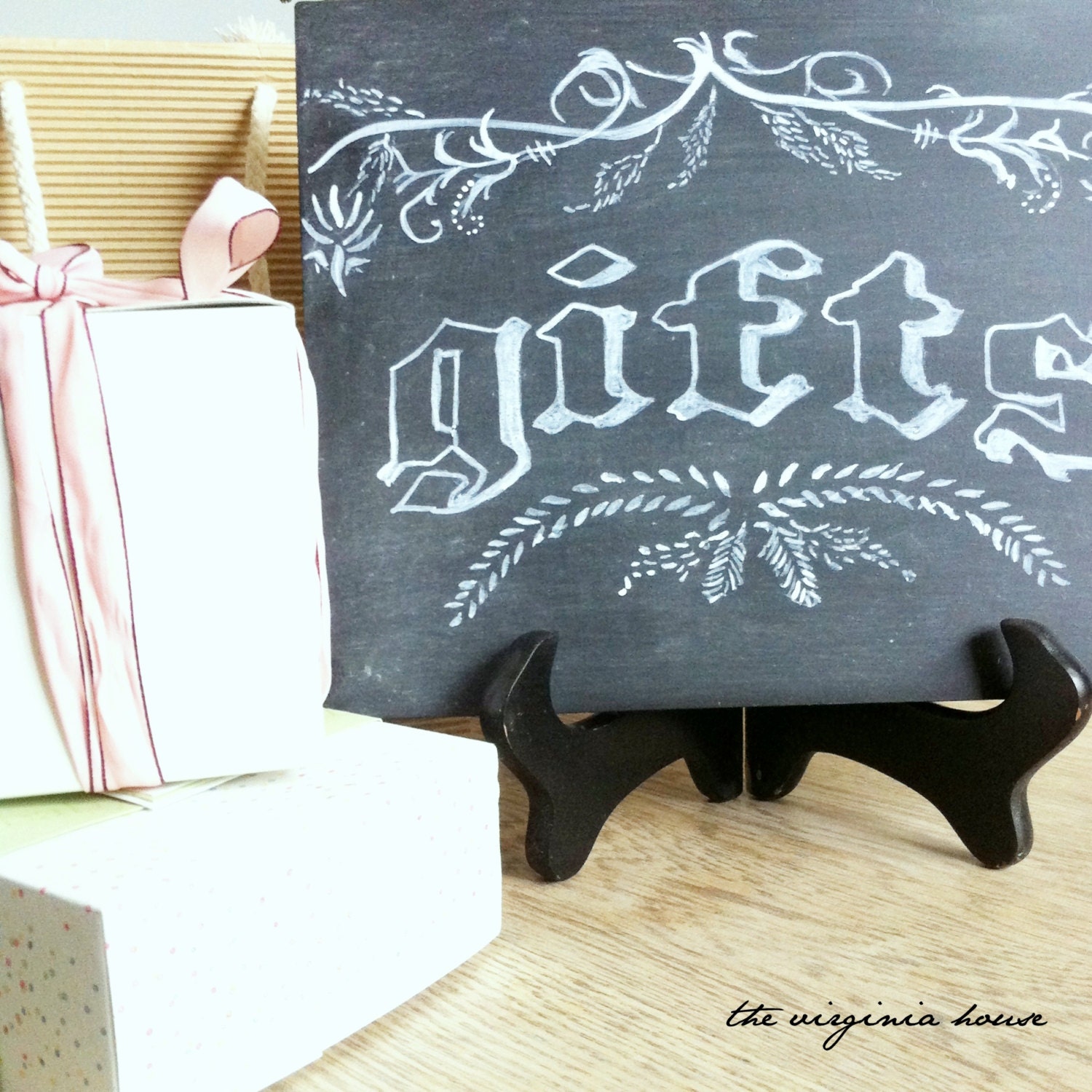 GIFTS Chalkboard Handpainted Wedding Sign