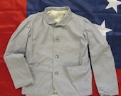 Boys Sack Coat - Confederat / Civilan Civil War Size 4