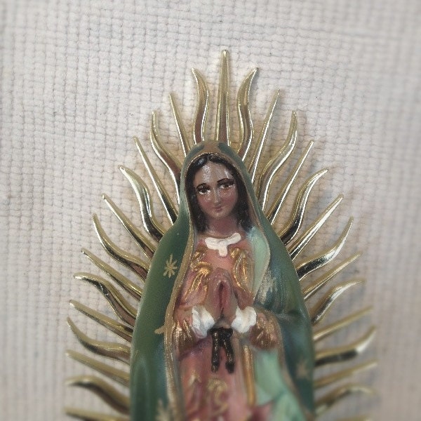 Our Lady of Guadalupe Icon, Beautiful and Colorful, Ready for Your  Home Altar and Prayers