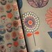 Half Yard Each Urban Ditzy ad Urban Garden in Gray From Alexander Henry Fabrics Mecca for Moderns Collection