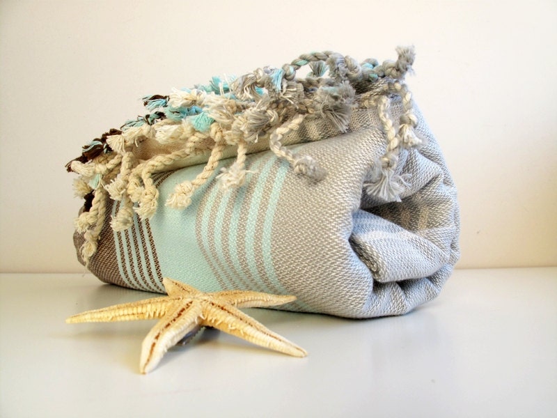 Handwoven Peshtemal Towel NATURAL Cotton Eco Friendly PESHTEMAL,High Quality,Turkish Cotton Bath,Beach,Spa,Yoga,Pool Towel