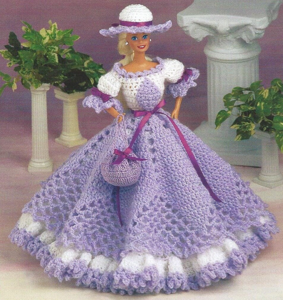 Free crochet doll dress