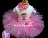 1st 2nd 3rd -- Pixie Fairy Outfit Set With Personalized Shirt--- All Sizes 6 9 12 18 24 Months 2T 3T 4T -- Birthday, Photo, Holidays