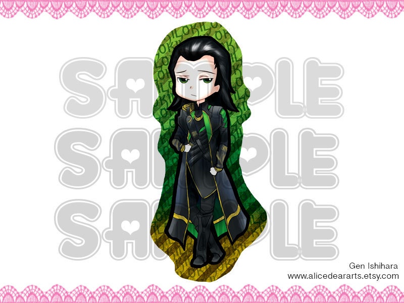 Loki (Movie vers.) Keychain