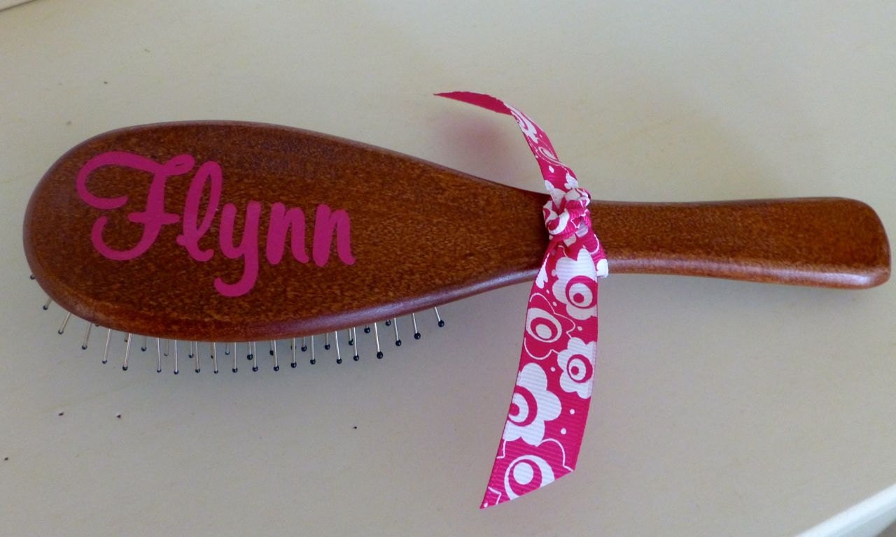 Large Personalized Hair Brush