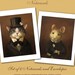 Cat Dandy Portrait - Victorian