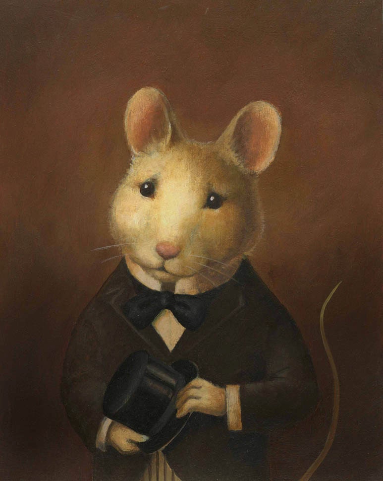 Cat Dandy Portrait - Victorian