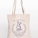 Pit Bull Studded Cotton Shopping Bag Canvas Tote