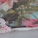 Floral Pre Filled Muslin Pillow Cottage Chic