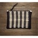 Clutch, ipad mini clutch, made with genuine Pendleton wool, featuring beautiful geometric pattern