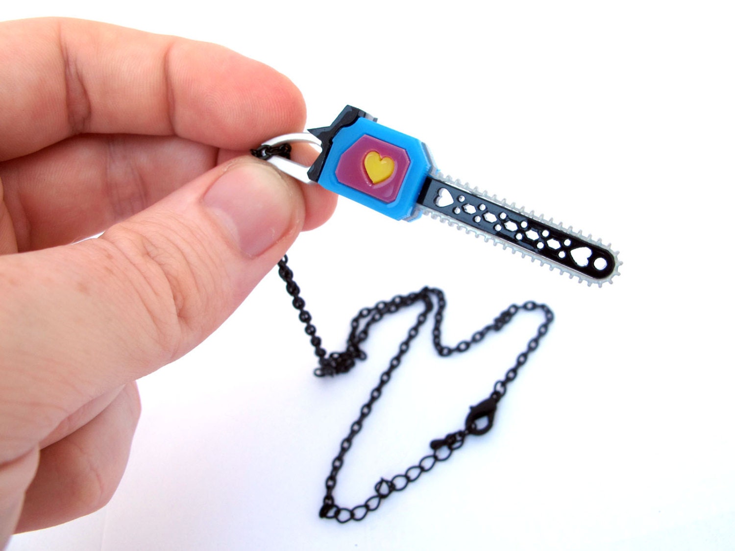 Lollipop Chainsaw Zombie Killing necklace