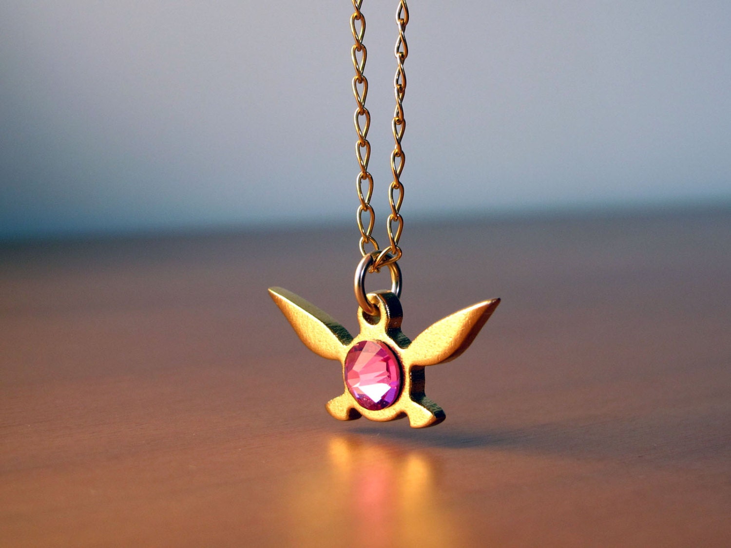 Zelda Navi Necklace - Gold plated