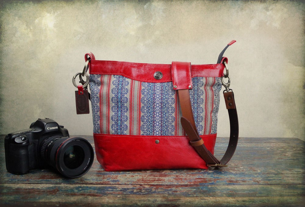 NEW Leather Camera bag - Convertible Handbag with Insert - Pre-order
