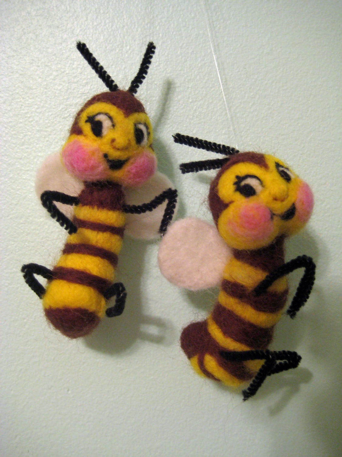 Needle Felted Bumblebee