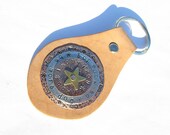 Tripawd Be More Dog Metal Stamped Key Fob Ring
