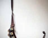 Real Leather Cosplay Rifle Sling with Shotgun Shell Containers - Cosplay - Steampunk