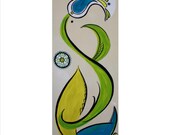 Mehndi Nouveau, Original Acrylic Painting