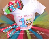 Birthday tutu Look Whoo's 1