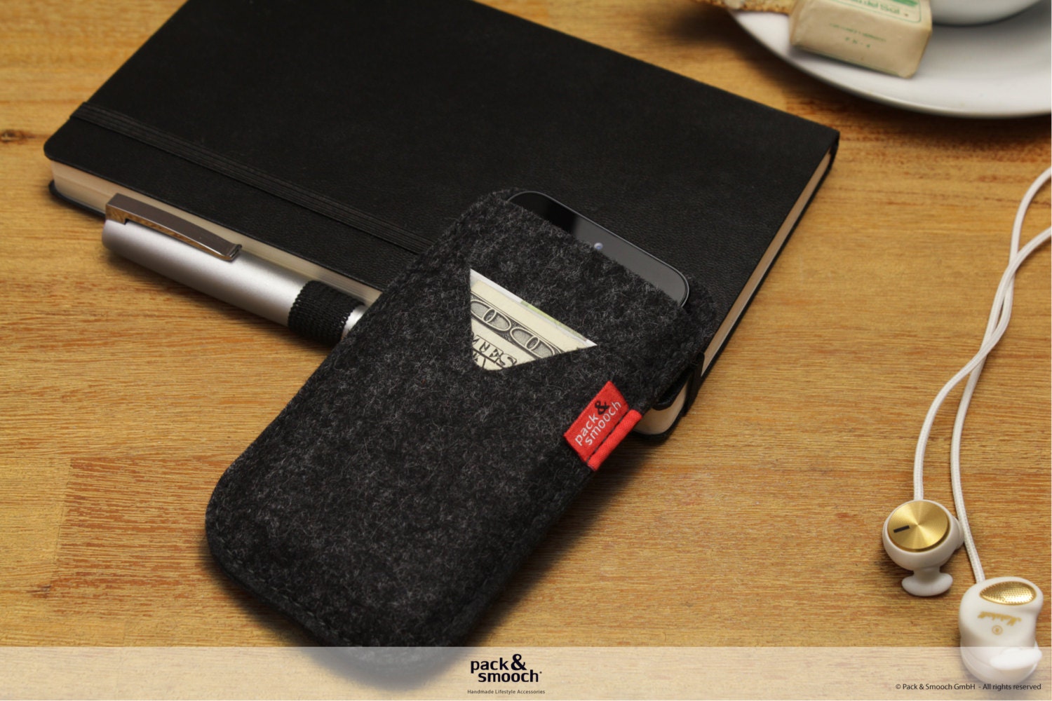 Pack & Smooch iPhone 5 wallet case iphone 5 case iphone 5wallet iphone 5 cover sleeve -SHETLAND- SH-5-A