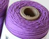 Twinery SOLID COLOR Lilac Purple Bakers Twine - Gift Wrap - Scrapbooking - Invitations - DIY Crafting - 240 Yards Full Spool String