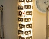 Retro Recycled Cassette Lamp